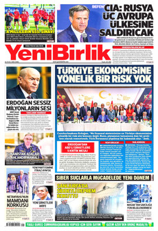 YENİBİRLİK gazetesi ilk sayfası
