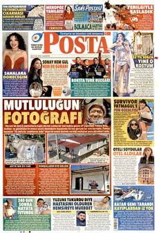POSTA gazetesi ilk sayfası