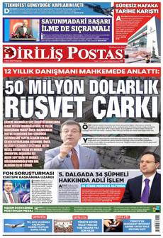 DİRİLİŞ POSTASI gazetesi ilk sayfası