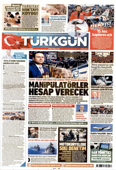 TÜRKGÜN gazetesi ilk sayfası