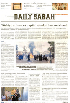DAİLY SABAH gazetesi ilk sayfası