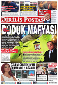 DİRİLİŞ POSTASI gazetesi ilk sayfası