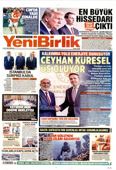 YENİBİRLİK gazetesi ilk sayfası