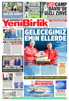 YENİBİRLİK gazetesi ilk sayfası