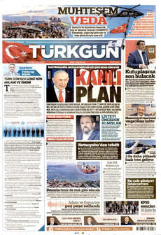 TÜRKGÜN gazetesi ilk sayfası