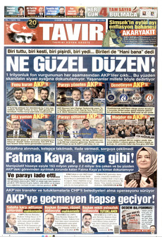 TAVIR GAZETESİ gazetesi ilk sayfası