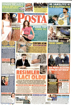 POSTA gazetesi ilk sayfası