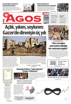 AGOS gazetesi ilk sayfası