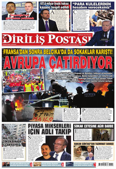 DİRİLİŞ POSTASI gazetesi ilk sayfası