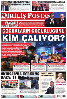 DİRİLİŞ POSTASI gazetesi ilk sayfası