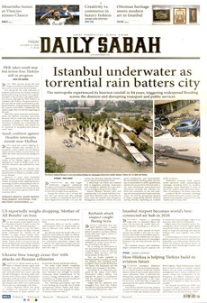 DAİLY SABAH gazetesi ilk sayfası