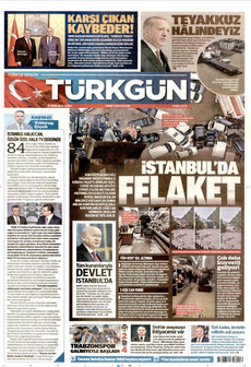 TÜRKGÜN gazetesi ilk sayfası