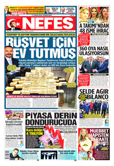 NEFES gazetesi ilk sayfası