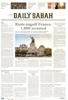 DAİLY SABAH gazetesi ilk sayfası