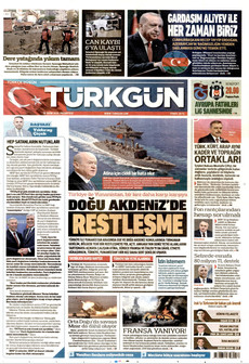 TÜRKGÜN gazetesi ilk sayfası