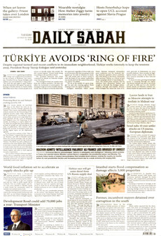 DAİLY SABAH gazetesi ilk sayfası