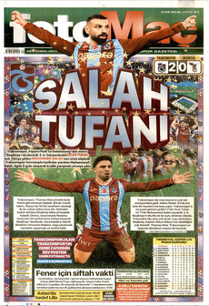 FOTOMAÇ gazetesi ilk sayfası
