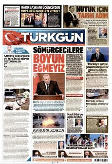 TÜRKGÜN gazetesi ilk sayfası