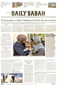 DAİLY SABAH gazetesi ilk sayfası