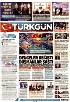 TÜRKGÜN gazetesi ilk sayfası