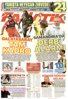 FANATİK gazetesi ilk sayfası