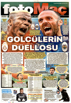 FOTOMAÇ gazetesi ilk sayfası