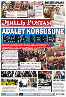 DİRİLİŞ POSTASI gazetesi ilk sayfası