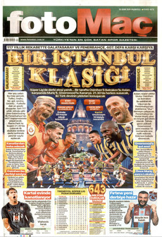 FOTOMAÇ gazetesi ilk sayfası