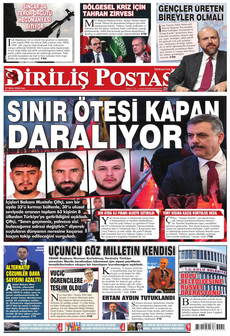 DİRİLİŞ POSTASI gazetesi ilk sayfası