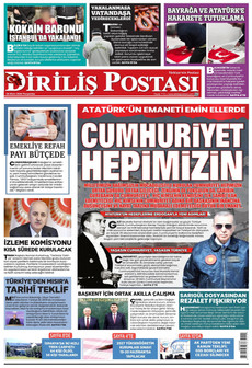 DİRİLİŞ POSTASI gazetesi ilk sayfası