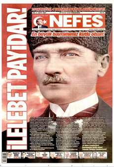 NEFES gazetesi ilk sayfası