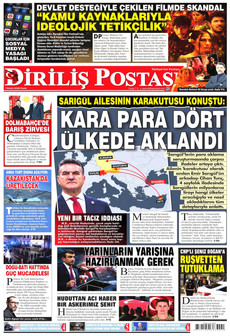 DİRİLİŞ POSTASI gazetesi ilk sayfası