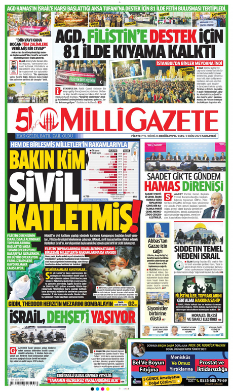 Gazeteler - Gazete Manşetleri - Gazete Oku