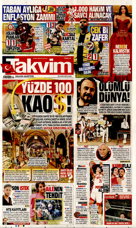 Gazeteler - Gazete Manşetleri - Gazete Oku