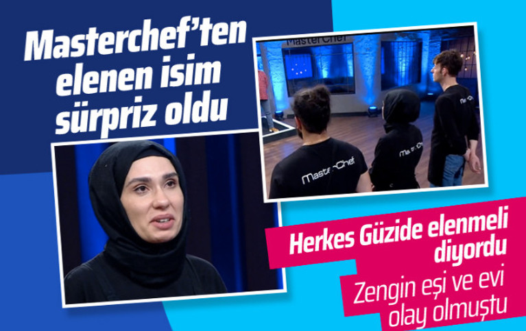 Masterchef kim elendi belli oldu! Güzide gitsin denildi Masterchef elemede bomba sonuç