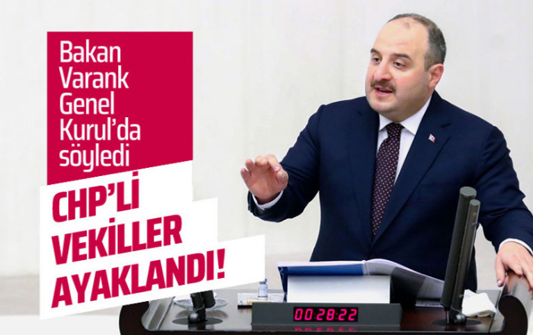 Sanayi ve Teknoloji Bakanı Mustafa Varank TBMM kürsüsünde 'tek adamı' açıkladı