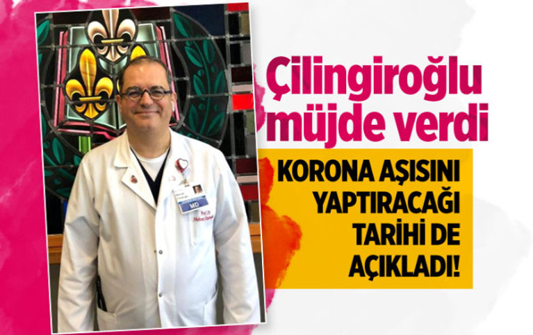 Prof. Dr. Mehmet Çilingiroğlu 'aşı geliyor' dedi ve tarihi açıkladı