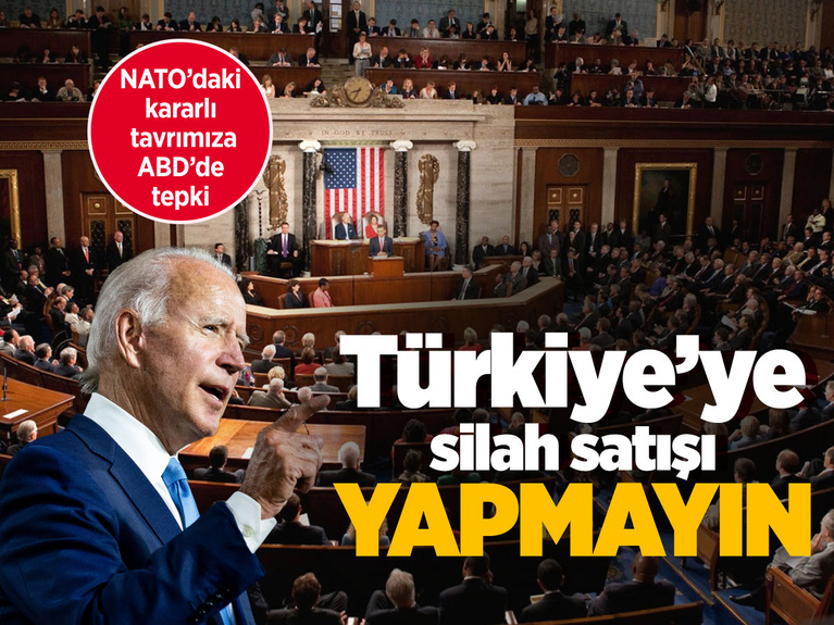 Türkiye'nin NATO politikasına ABD Kongresi'nden tepki: Türkiye'ye 'silah satışına karşıyız'