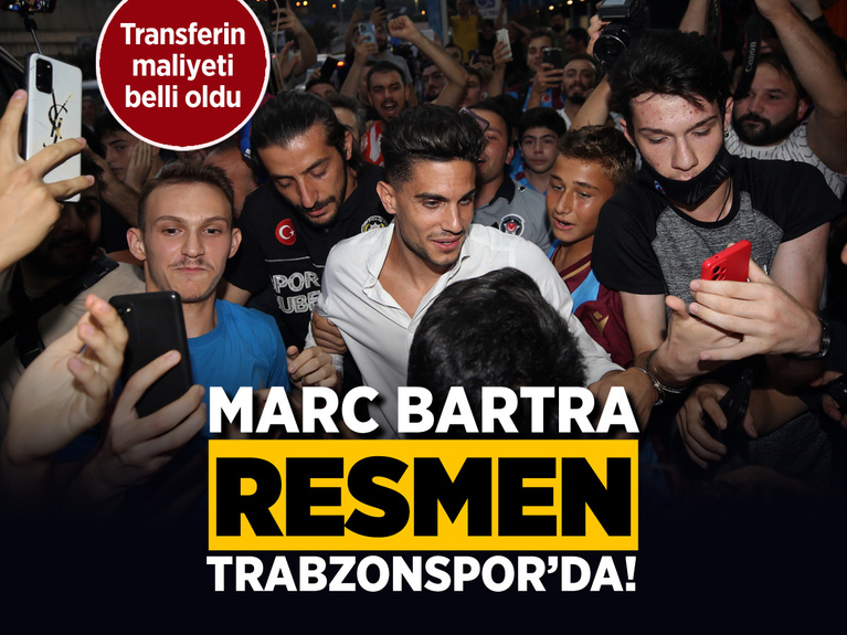 Trabzonspor Marc Bartra transferini duyurdu! İşte maliyeti...