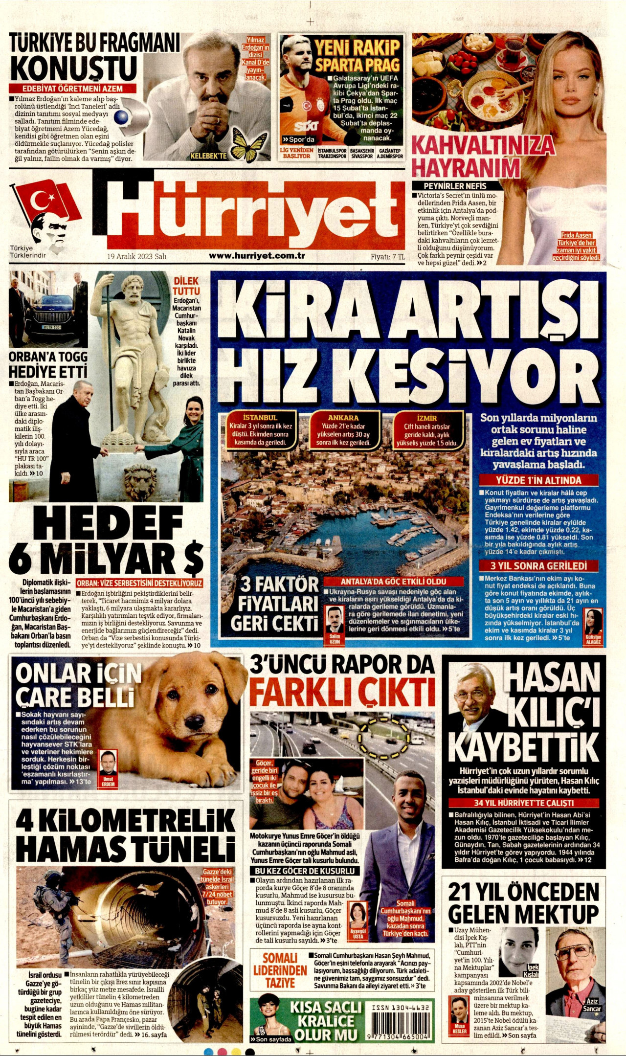 Hürriyet gazetesinin olağan şüphelileri