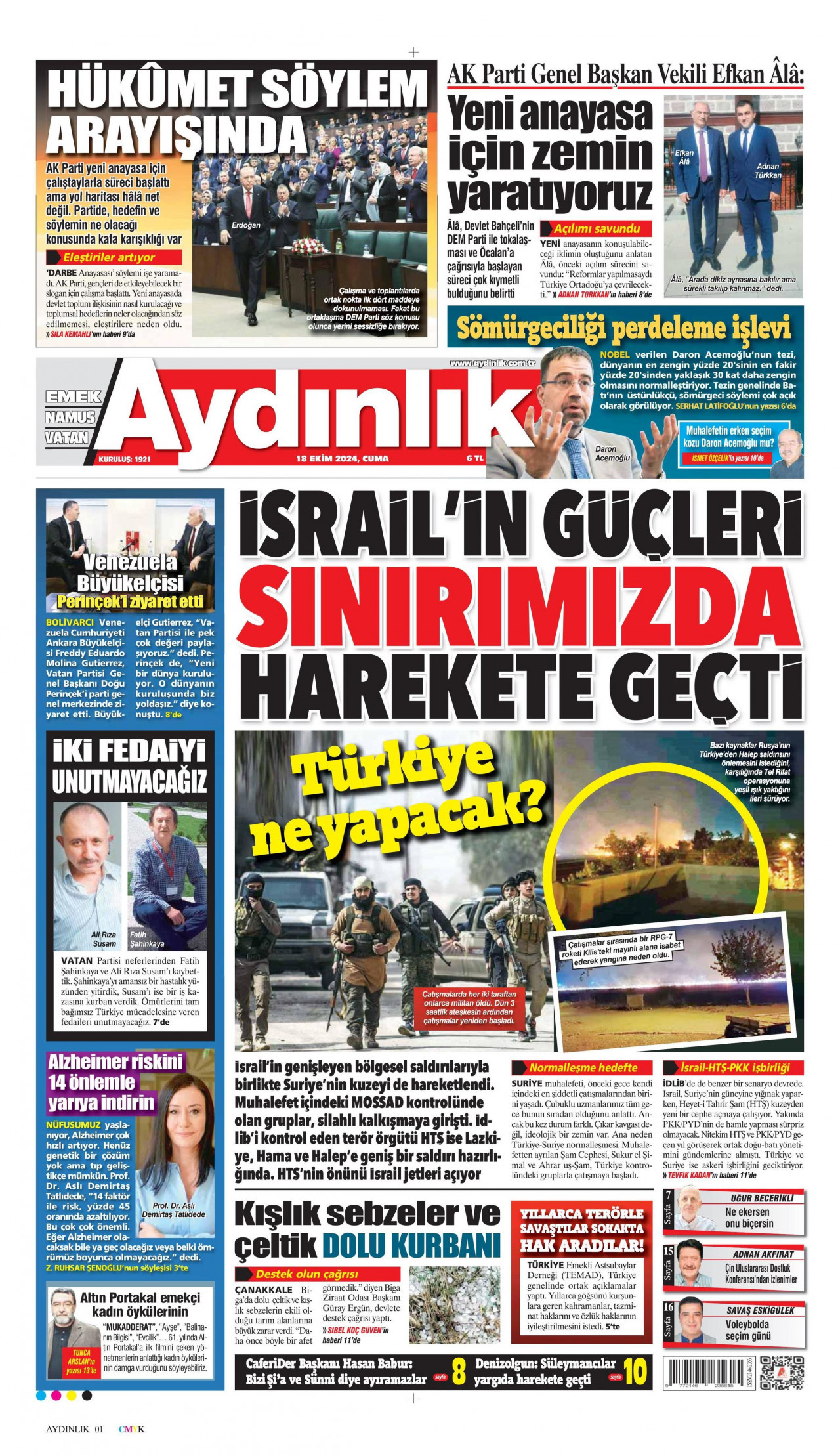 AYDINLIK GAZETESİ