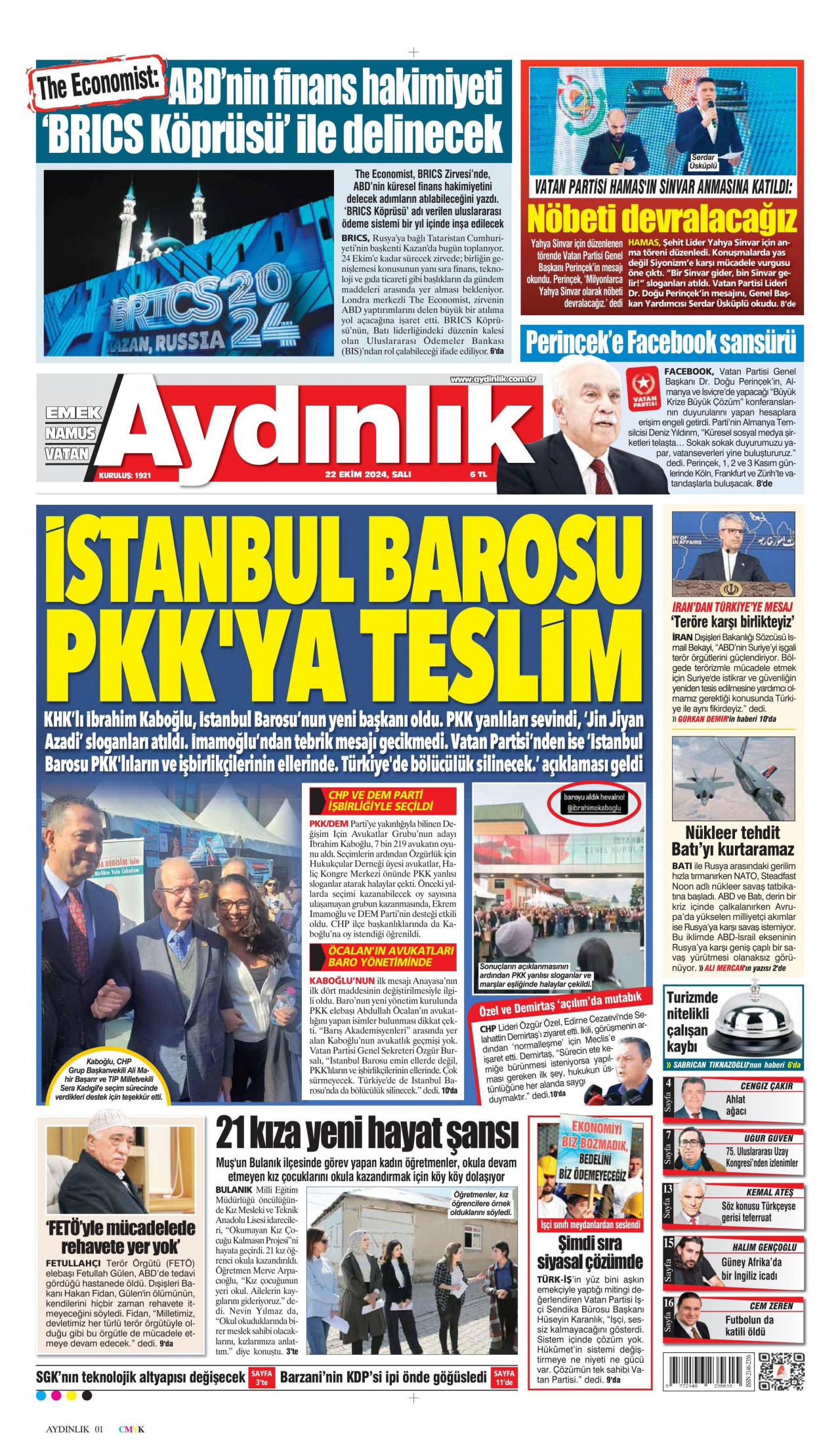 AYDINLIK GAZETESİ