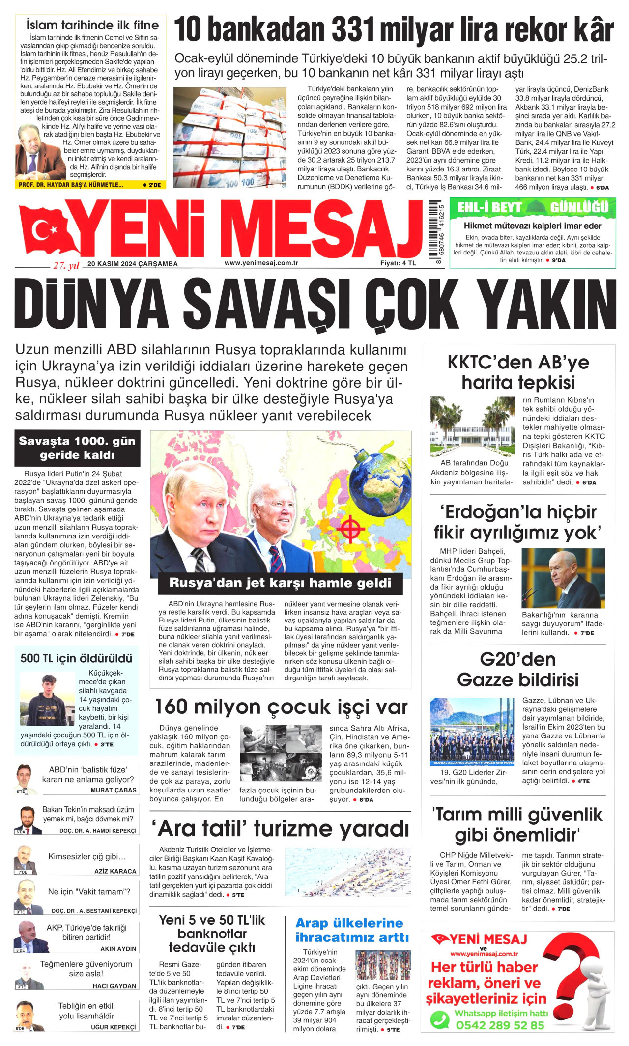 YENİ MESAJ