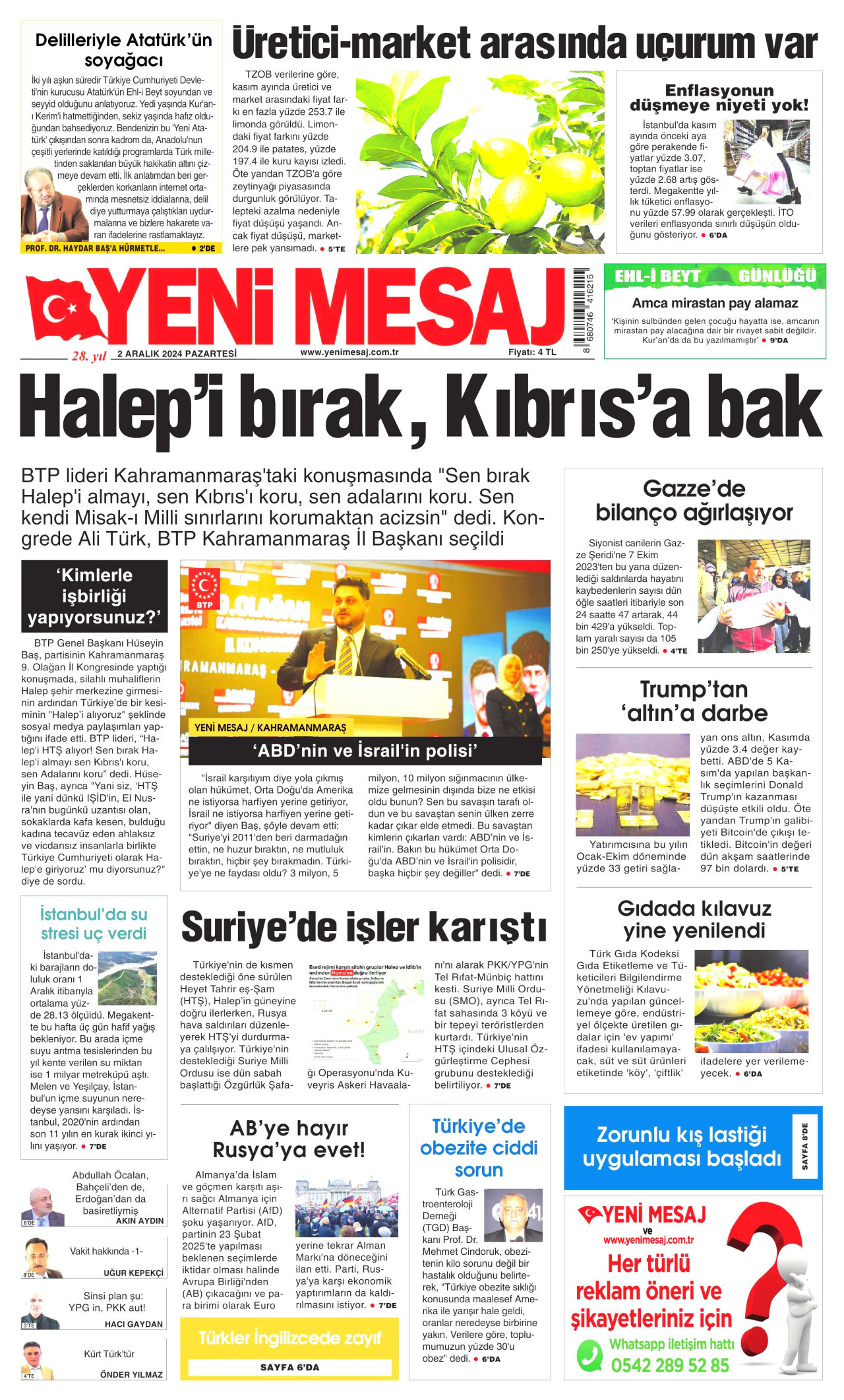 YENİ MESAJ