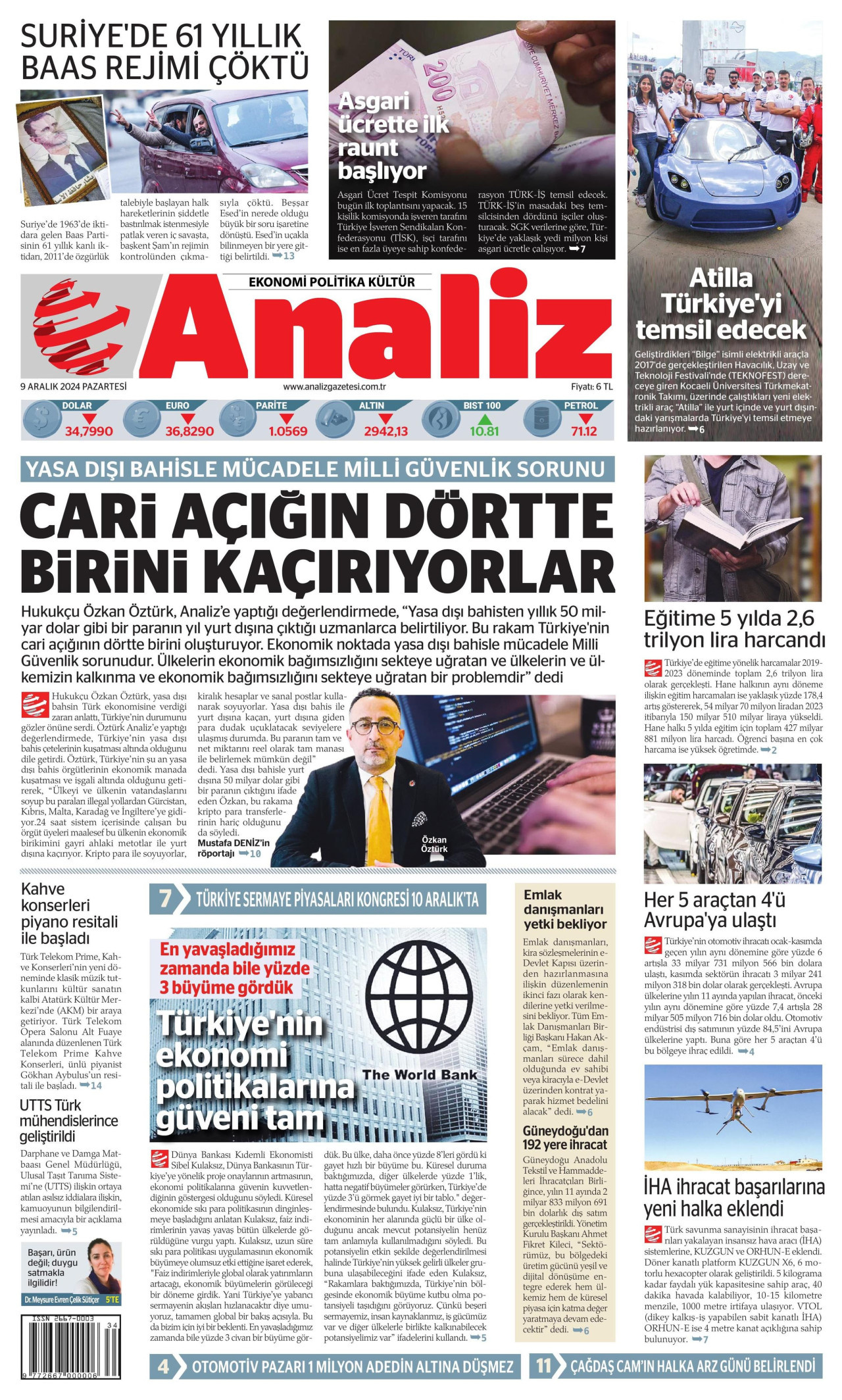 ANALİZ