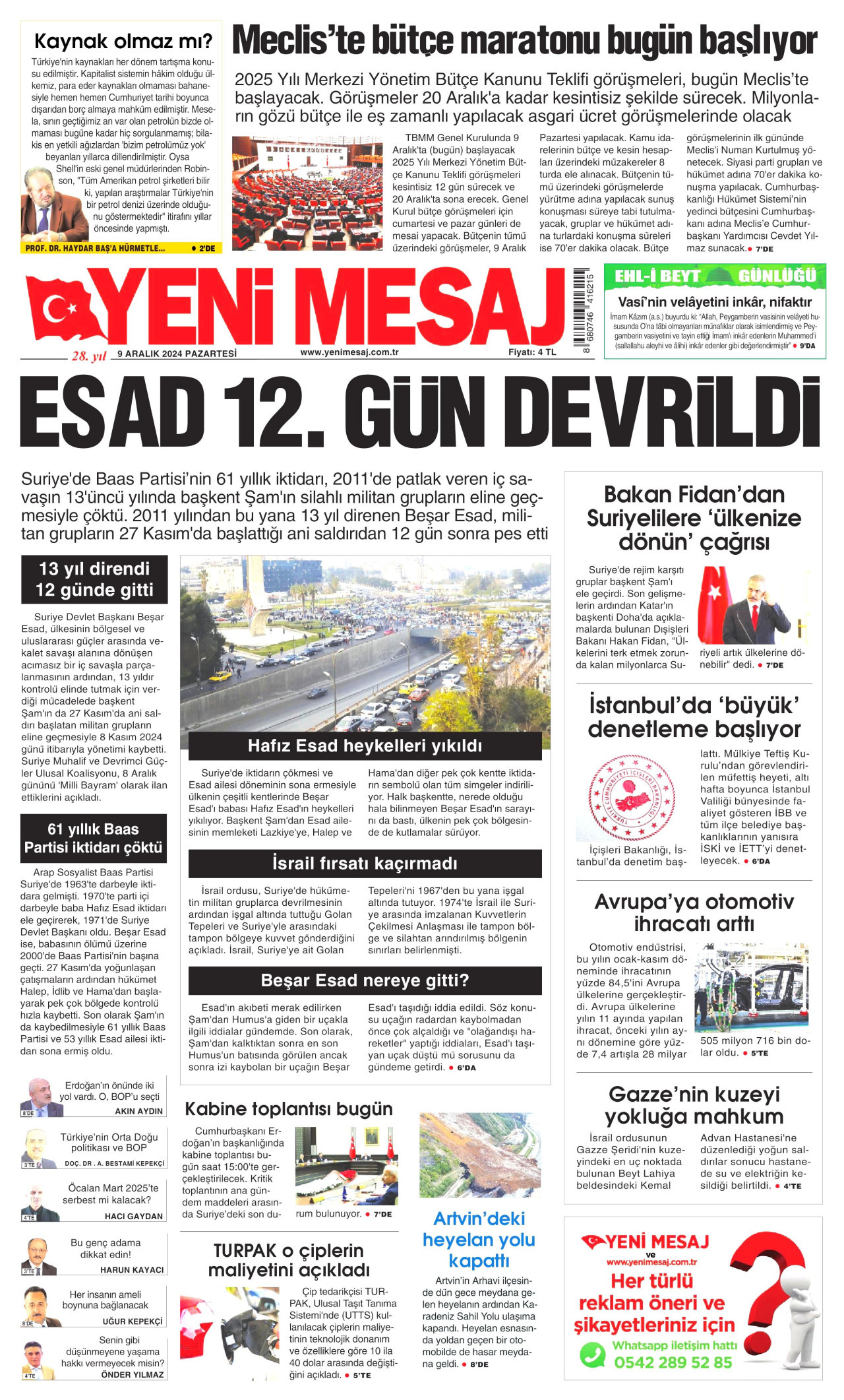 YENİ MESAJ