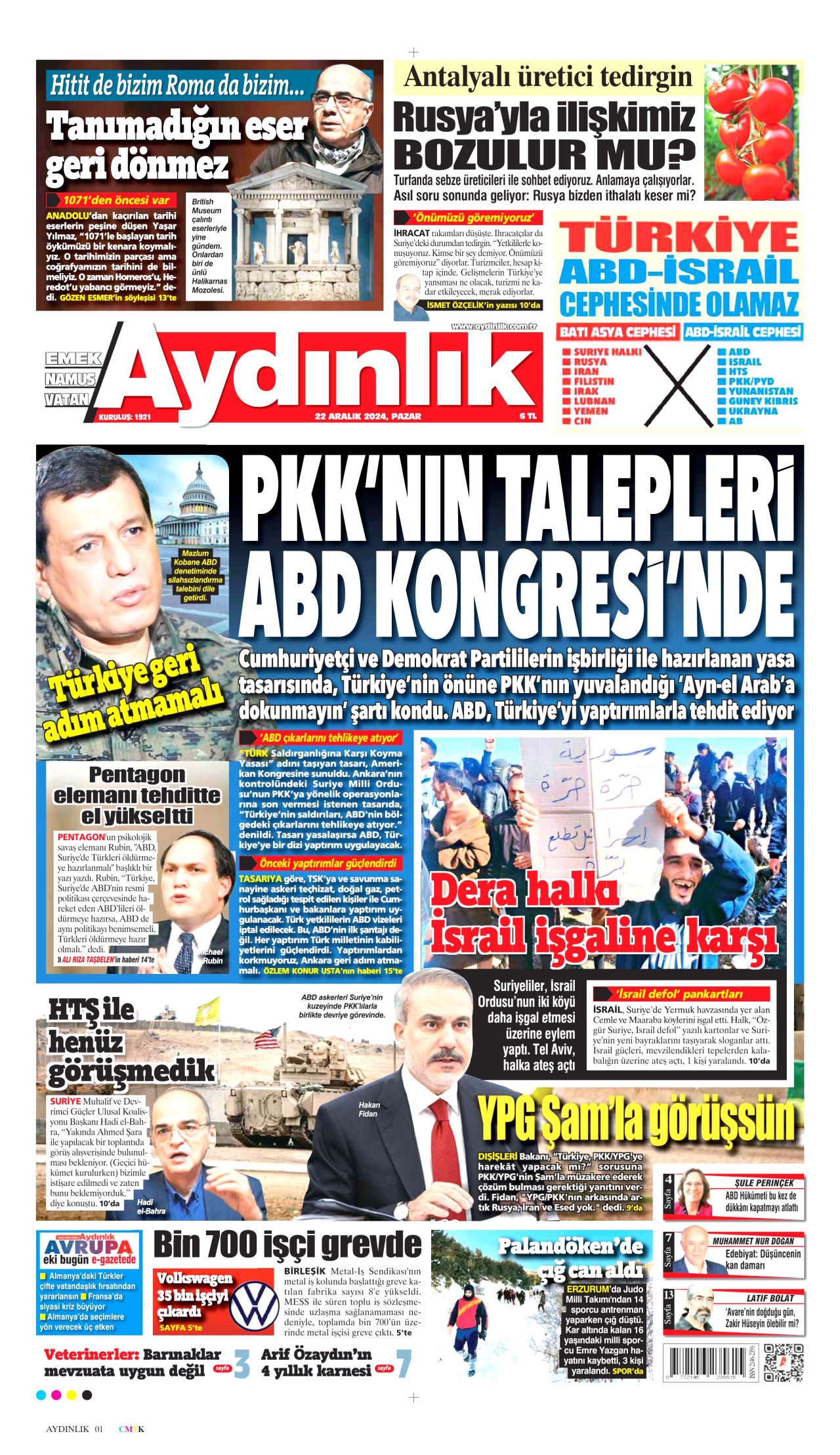 AYDINLIK GAZETESİ