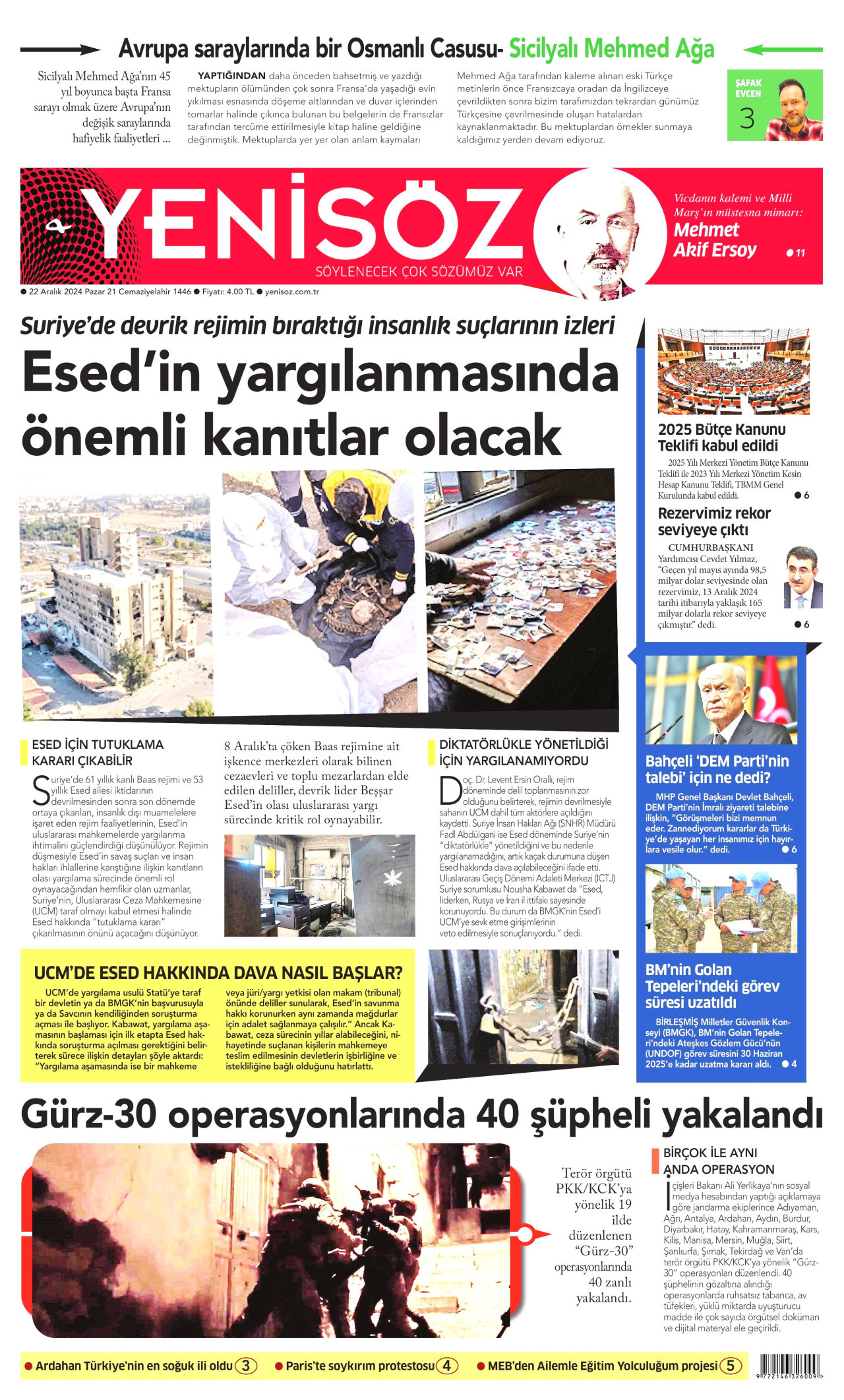 YENİ SÖZ GAZETESİ