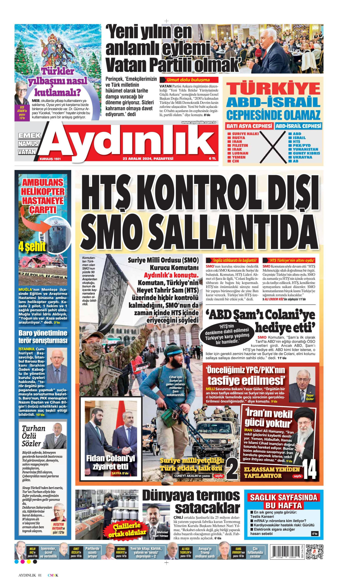 AYDINLIK GAZETESİ