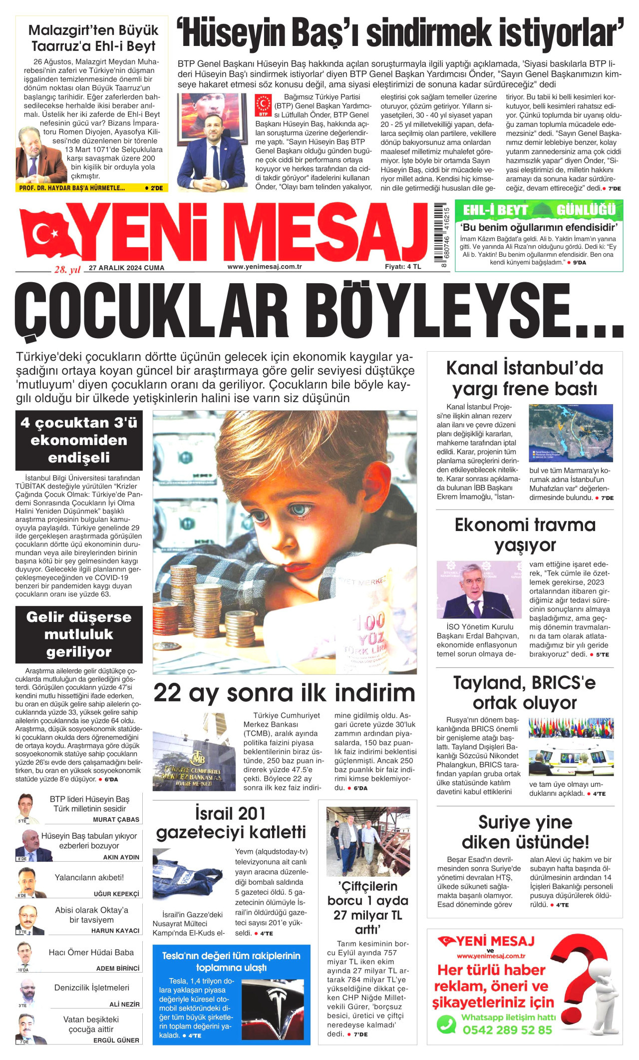 YENİ MESAJ